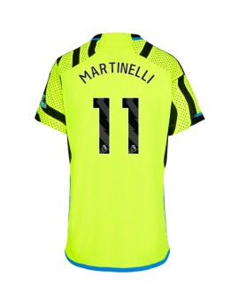 Billige Arsenal Gabriel Martinelli #11 Bortedrakt Dame 2023-24 Kortermet